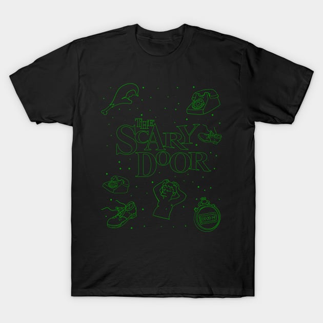 The Scary Door T-Shirt by Meta Cortex